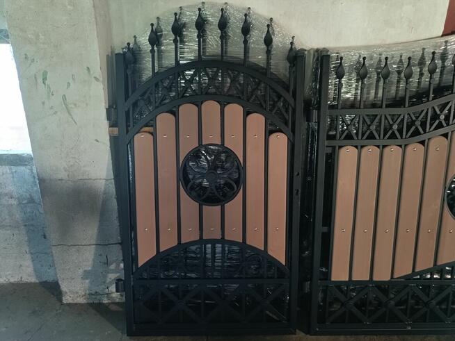 Brama Wjazdowa Dwuskrzydłowa Kuta Pręt Pełny 14/14 !!!