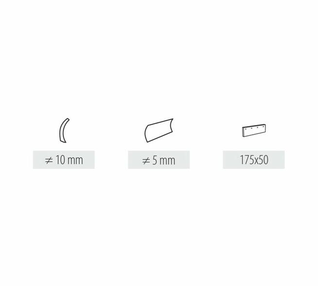 PŁUG ŚNIEŻNY DO ŚNIEGU CIĘŻKI PROSTY