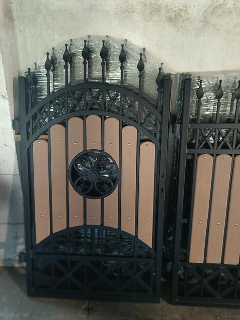 Brama Wjazdowa Dwuskrzydłowa Kuta Pręt Pełny 14/14 !!!