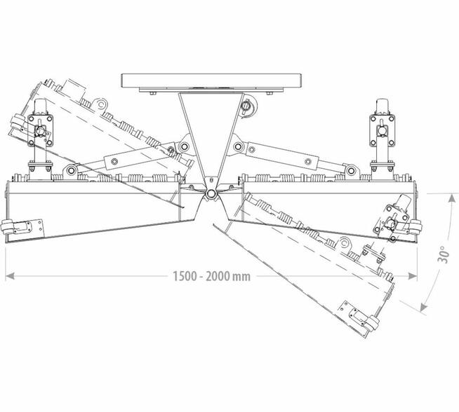PŁUG ŚNIEŻNY DO ŚNIEGU LEKKI VARIO