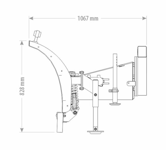 PŁUG ŚNIEŻNY DO ŚNIEGU STANDARDOWY