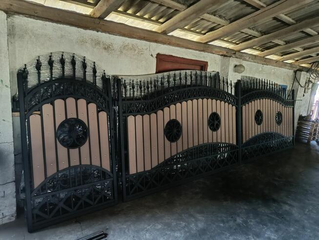 Brama Wjazdowa Dwuskrzydłowa Kuta Pręt Pełny 14/14 !!!