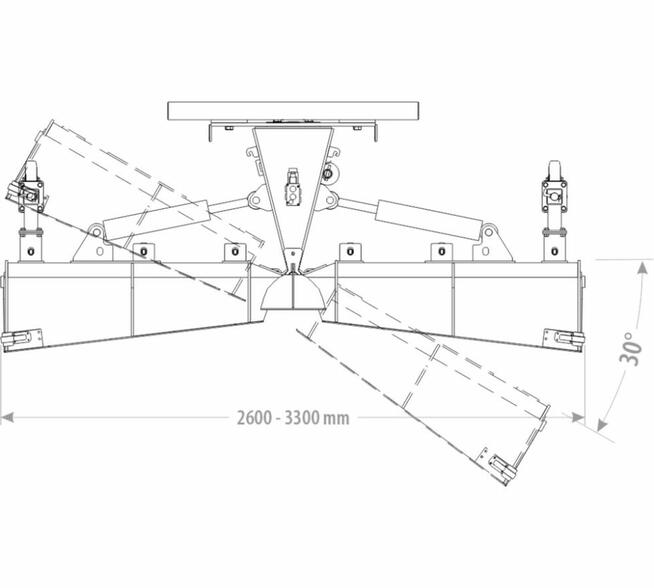 PŁUG ŚNIEŻNY DO ŚNIEGU CIĘŻKI VARIO