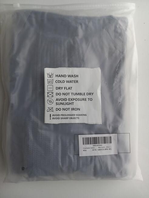 Niebieski Sweter Damski Florboom Oversize Rozmiar L