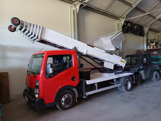 Winda dekarska na aucie, drabina dekarska GNIEZNO