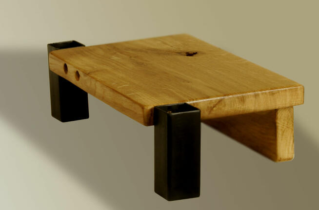 Podstawka dębowa pod monitor, tablet, laptopa. Producent