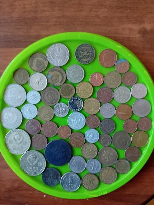 Monety z czasów PRL i zagraniczne