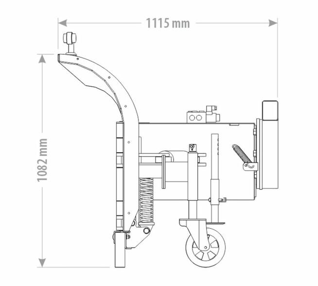 PŁUG ŚNIEŻNY DO ŚNIEGU CIĘŻKI VARIO