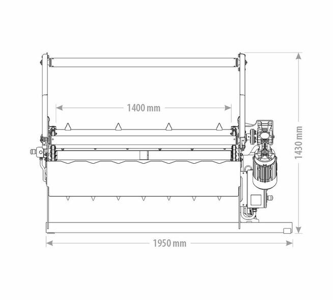ROZWIJARKA BALOTÓW BEL ELEKTRYCZNA PLUS