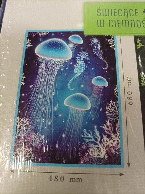 Puzzle świecące w ciemności Podwodny Świat 700 el.