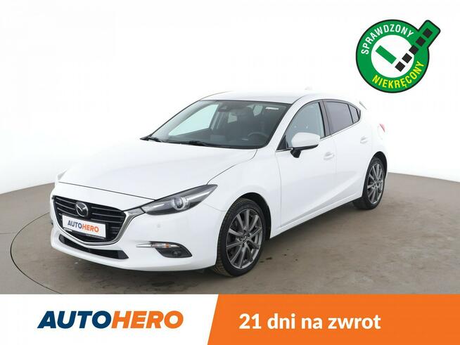 Mazda 3 165KM, skóra, navi, ACC, navi, klima auto, grzane fotele, kamera i czu