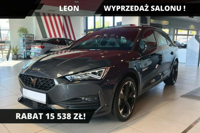 Cupra Leon Sportstourer 150KM! DSG! Kubełki! Pakiet XL! El. klapa bagażnika!