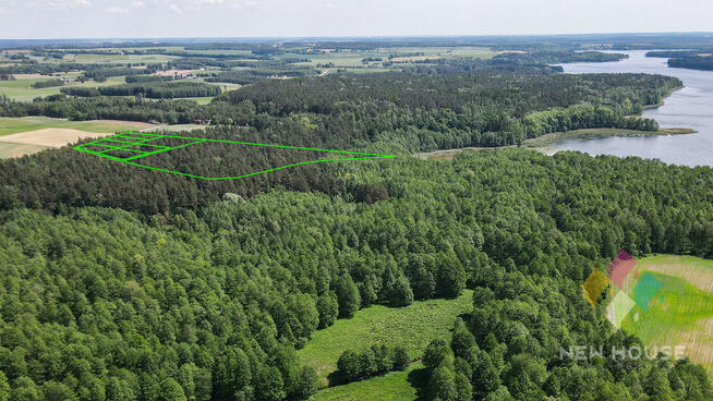 Atrakcyjne teren, możliwość zabudowy, las, jezioro