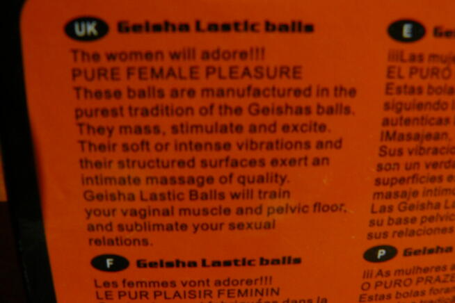 Kulki do cwiczen miesni Kegla