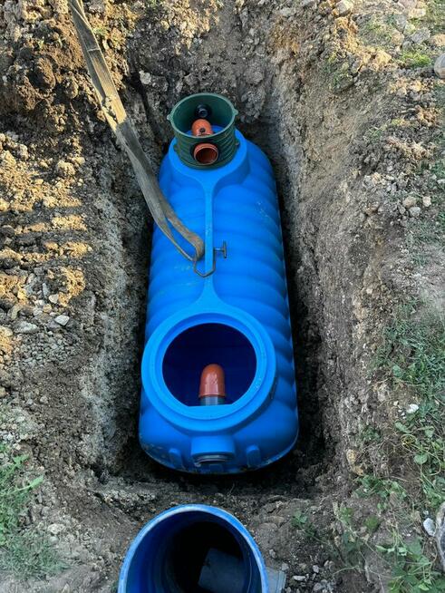 Montaż Oczyszczalni Przydomowej i Zbiorników