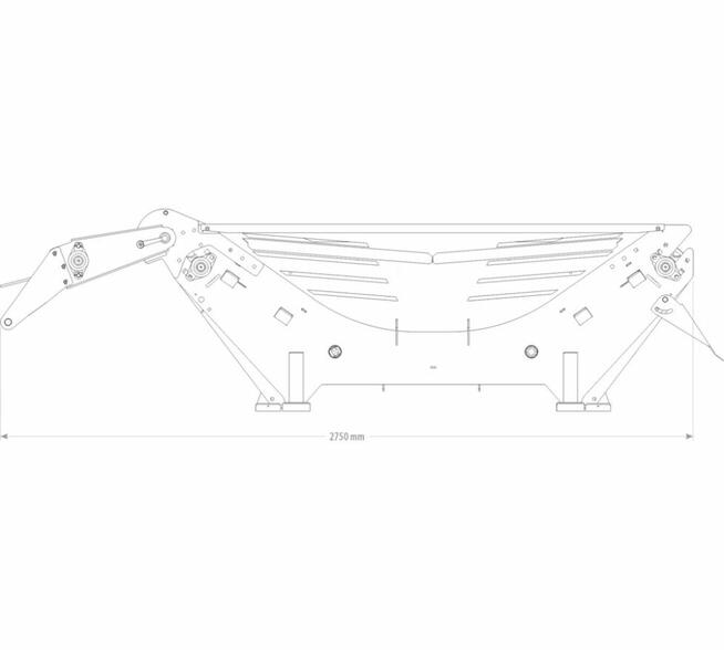 ROZWIJARKA BALOTÓW BEL Z WIRNIKIEM DO ŚCIELENIA