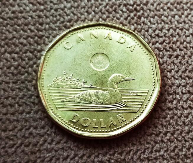 Moneta 1 $ kanadyjski 2016 r.