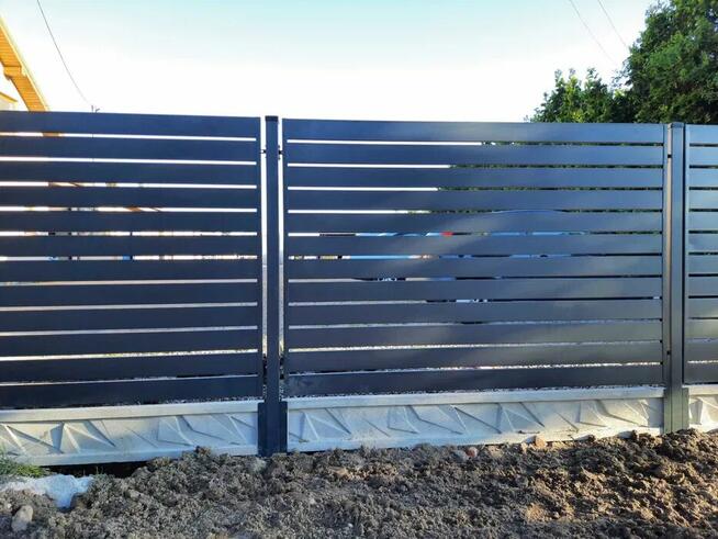 BestBet - Ogrodzenia Panel, Beton, Dwustronne, Palisadowe -