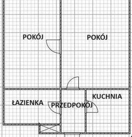 OKAZJA - 2 POKOJOWE MIESZKANIE W LUBINIE