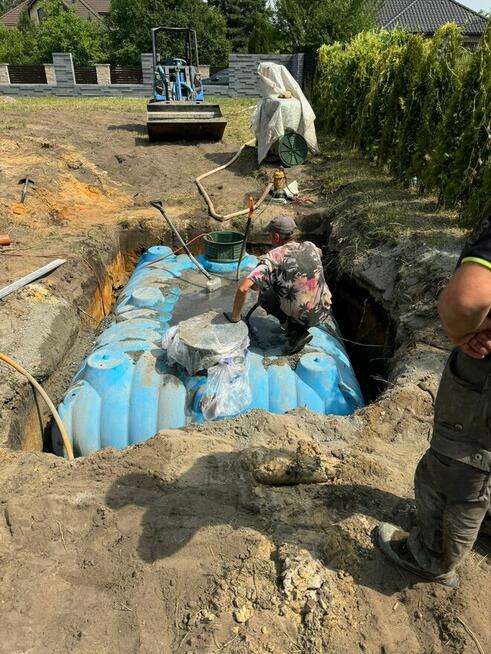 Montaż Oczyszczalni Przydomowej i Zbiorników