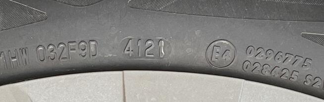 Koła 5x100 R15 185 65 Continental letnie 5 tyś przebieg