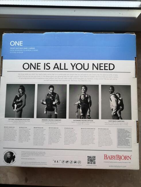 Prawie nowe Nosidełko BabyBjörn One