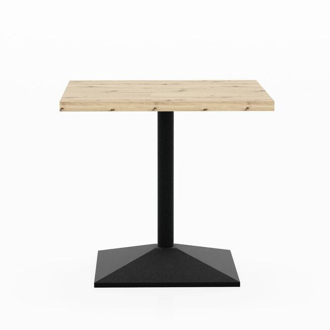 Stolik do biura, kawiarni, salonu, domu: 70x70 dąb artisan