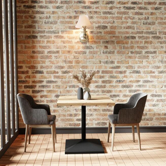 Stolik do biura, kawiarni, salonu, domu: 70x70 dąb artisan