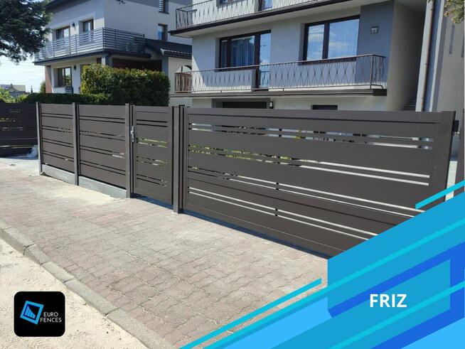 Nowoczesne ogrodzenia aluminiowe pionowe i poziome