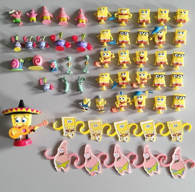 Figurki SpongeBob Kanciastoporty zestaw