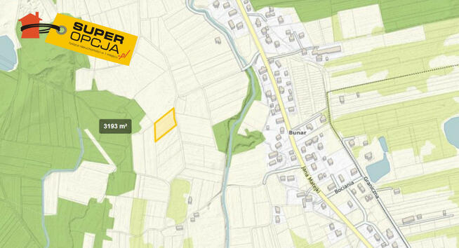 Działka siedliskowa Przeginia Narodowa gm. Czernichów,