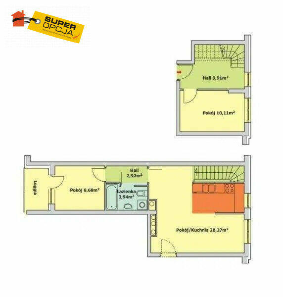 Mieszkanie Kraków gm. Kraków-Podgórze, Zdunów