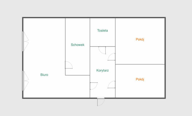 Wykończone Biuro na sprzedaż w samym centrum