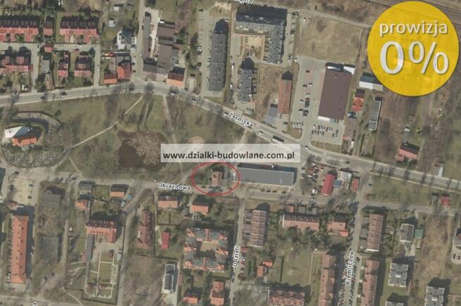 Wolnostojący dom na działce usługowej