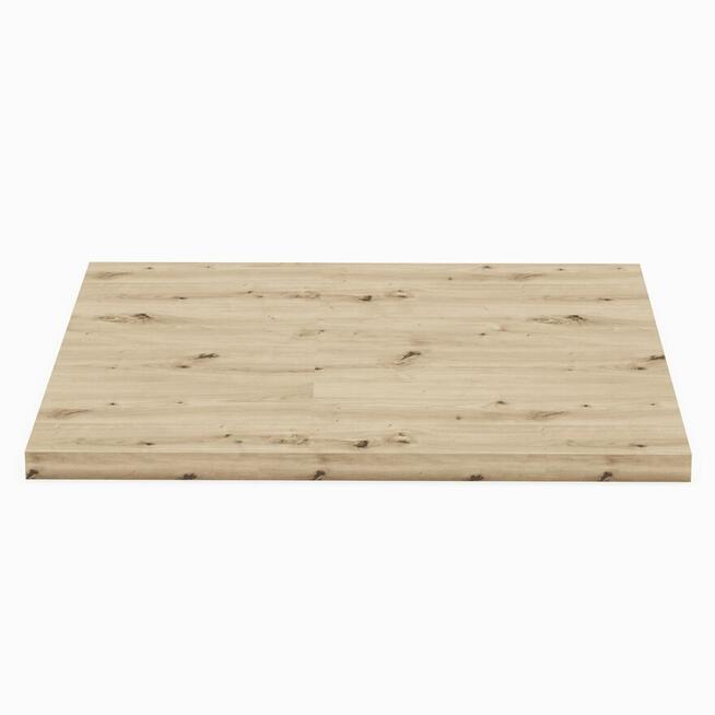 Stolik do biura, kawiarni, salonu, domu: 70x70 dąb artisan