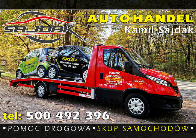 AUTO LAWETA , POMOC drogowa -Gratis auta zastępcze ** Niepoł