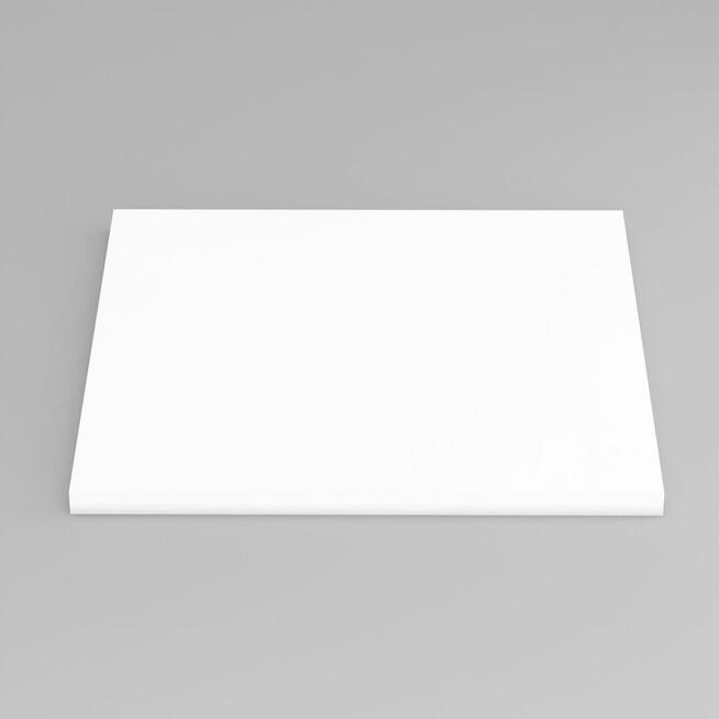 Stolik do biura, kawiarni, salonu, domu: 70x70 biały alaska