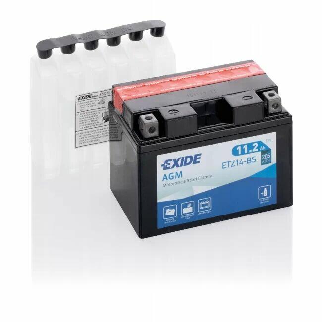 Akumulator motocyklowy EXIDE ETZ14-BS YTZ14-BS 12V 11,2Ah