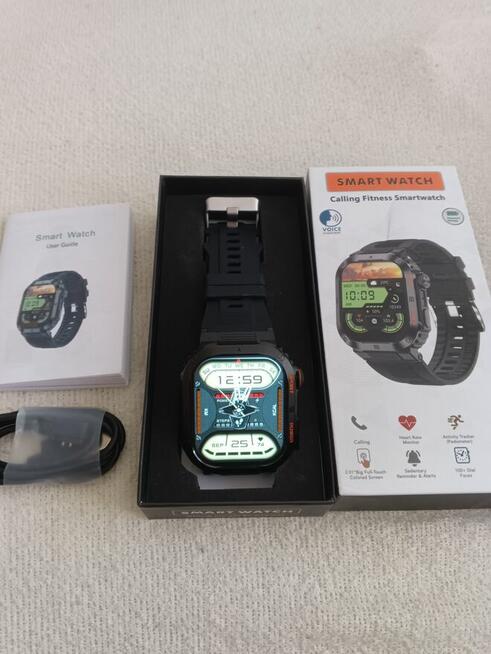 NOW- Zegarek sportowy SmartWatch dla mężczyzn Wodoodporny