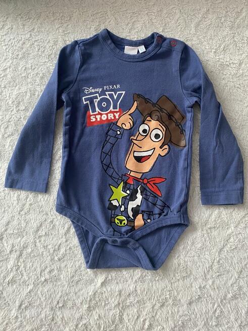 3 body z długim rękawem 74 toy story, looney tunes