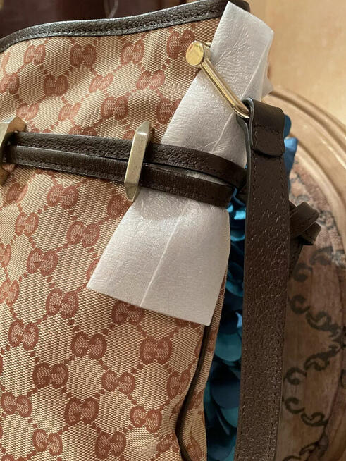 Torebka Damska Gucci Horsebit 1955 GG Supreme - Nowa z Metka