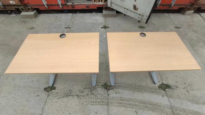 Biurko 100x60 biurka buk KINNARPS regulowana h Hot de