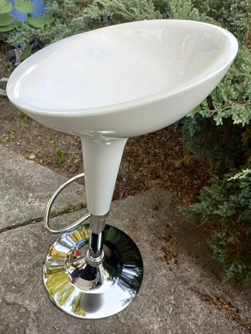 Hoker biały hokery do baru kuchni jadalni