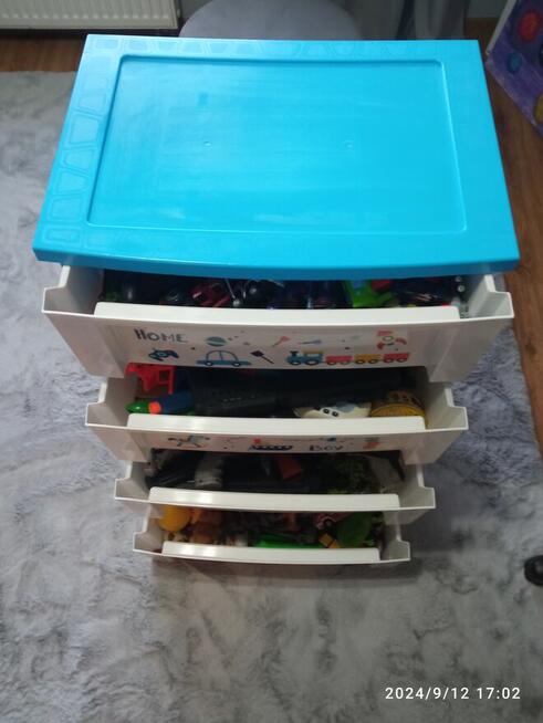 XXL Regał komoda dla zabawek oraz ubranek