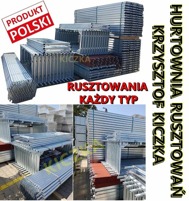 RUSZTOWANIA Typ BAUMANN Rusztowanie Ramowe Elewacyjne 200m2