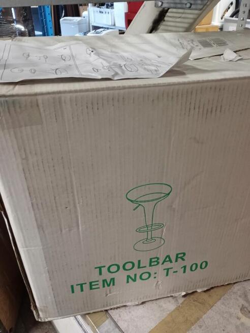 Hoker biały hokery do baru kuchni jadalni