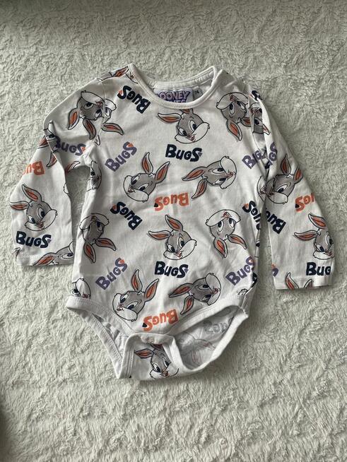 3 body z długim rękawem 74 toy story, looney tunes