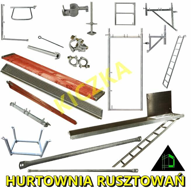 RUSZTOWANIA ELEWACYJNE Fasadowe Modułowe RUSZTOWANIE 150m2