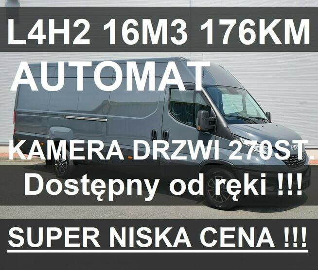 Iveco Daily 35S18 H 16m3 L4H2 Furgon Automat Kamera 176KM Od ręki Niska Cena 2356zł