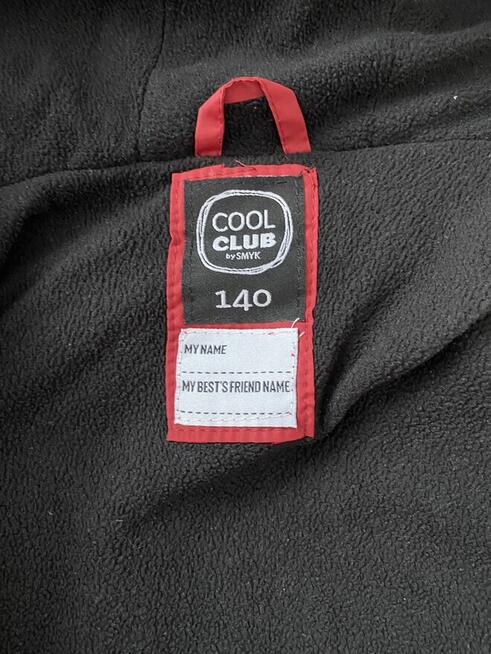 Cool Club ocieplana kurtka 140